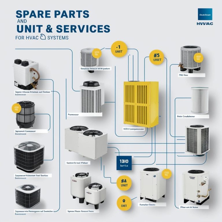 Layanan Spare Part dan Unit untuk Sistem HVAC